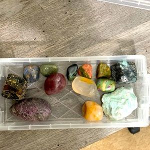 Large set of tumblers